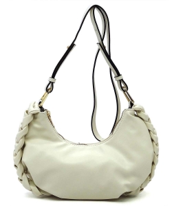 Fashion Twist Hobo Shoulder Bag PA1001 WHITE